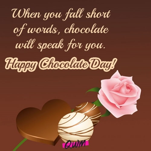 Chocolate Day wishes image