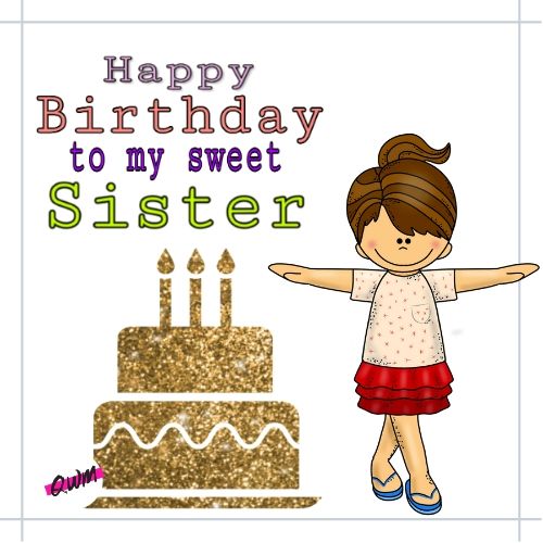 Happy Birthday Messages for Sister
