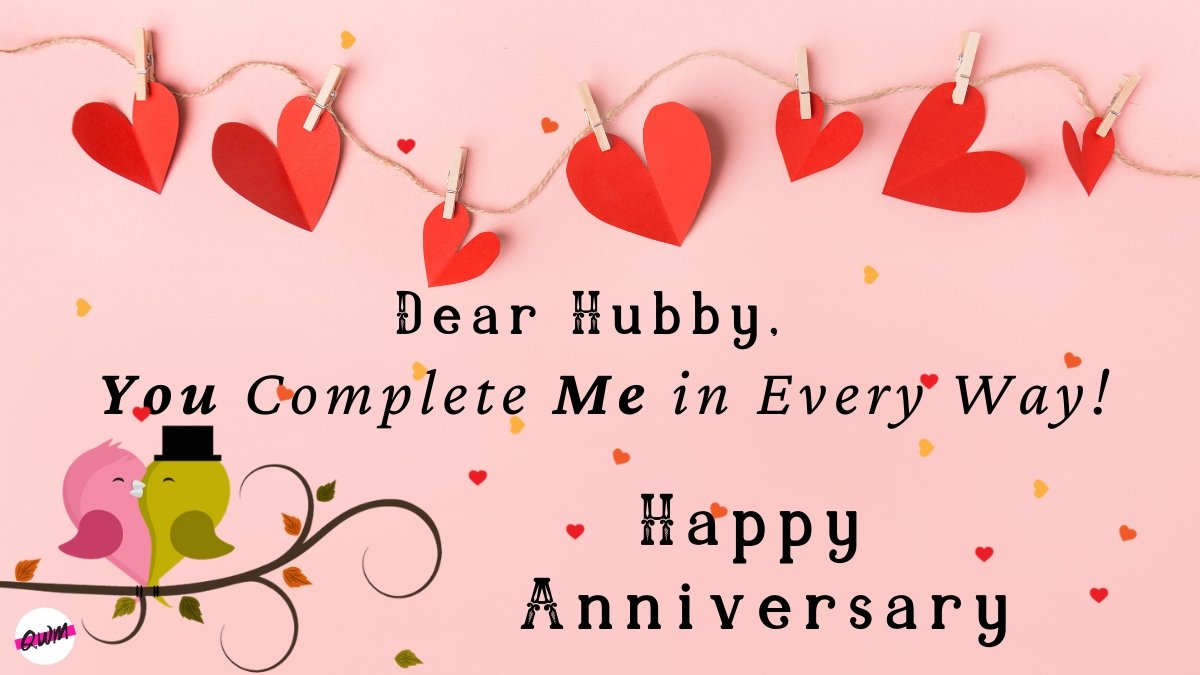 Wedding Anniversary Wishes for Husband | Romantic Quotes & Messages