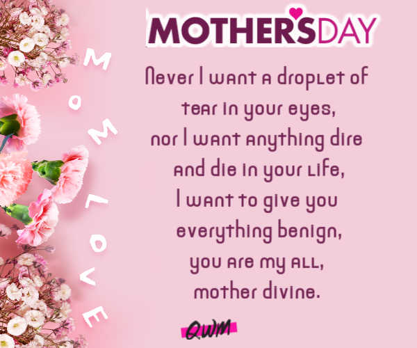 mothers day poems to daughter