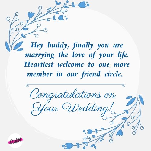 Wedding Wishes for Friends
