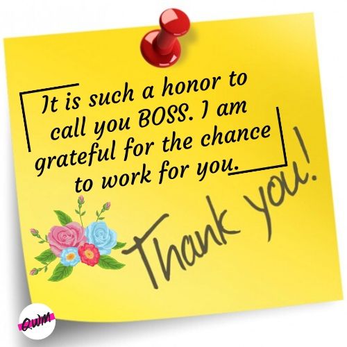 Best Appreciation Messages for Boss, Thank You Messages to Boss