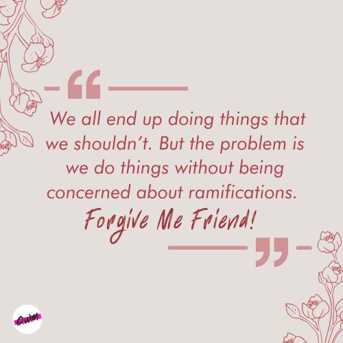 Best Forgiveness Quotes for Friends