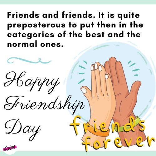friendship day messages with images