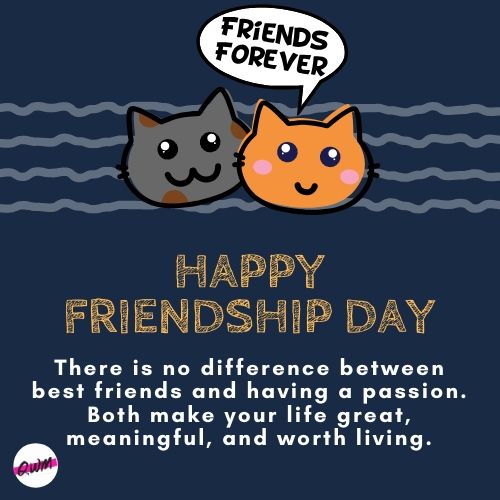 Cute Friendship Day Wishes for Best Friend