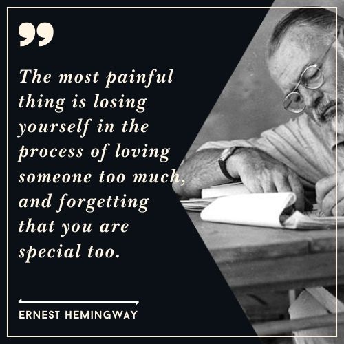 Ernest Hemingway Quotes on Love 