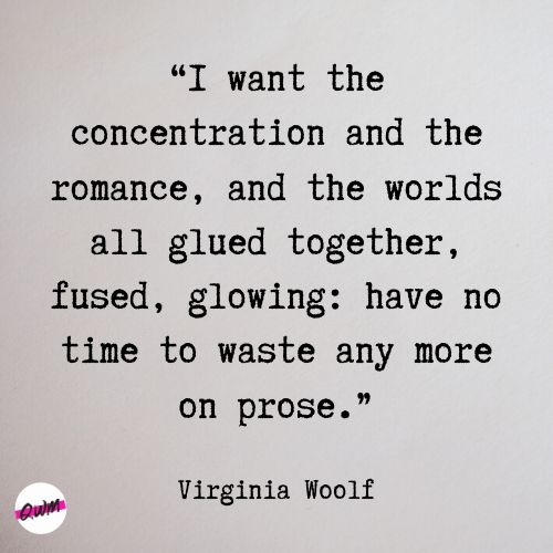 Virginia Woolf Quotes on Writing 