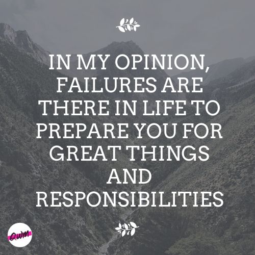 Best Failure Life Quotes 