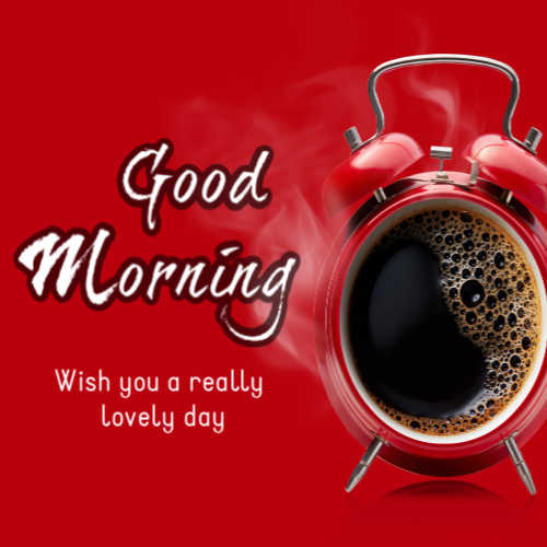 Beautiful Good Morning Images With Coffee