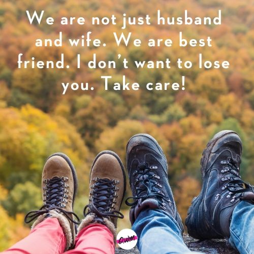 Take Care Message for Husband 