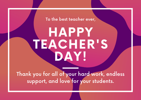 Happy Teacher’s Day Wishes 2021