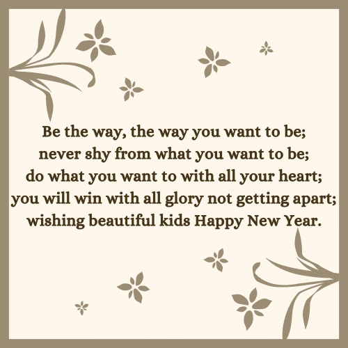 2023 Happy New Year Poems for Kids