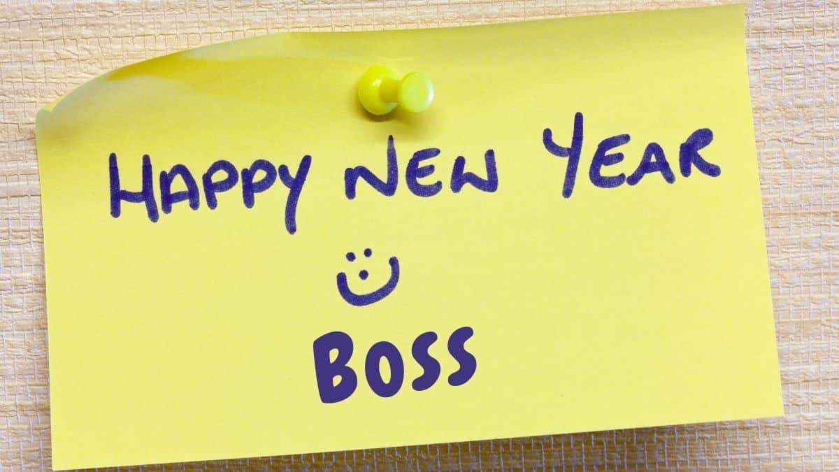 Happy New Year Boss! New Year 2022 Wishes Quotes & Messages for Boss With Images