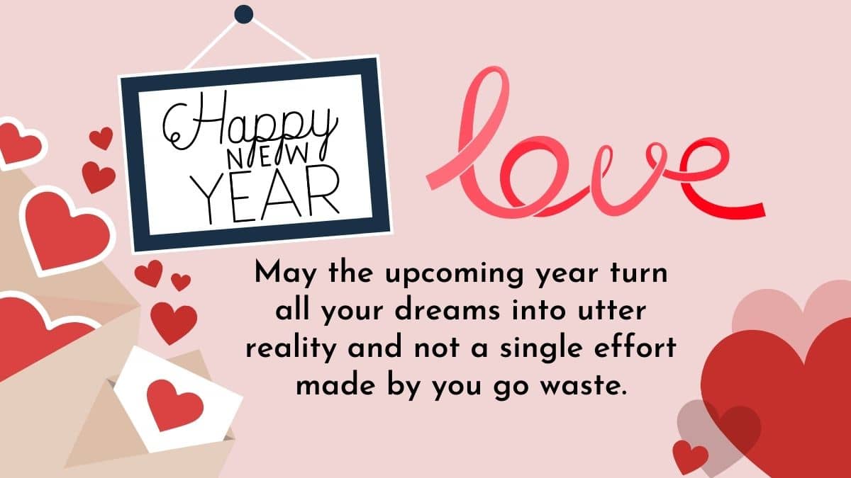 Happy New Year, Love! Happy New Year Wishes for Boyfriend | New Year 2022 Messages For Girlfriend