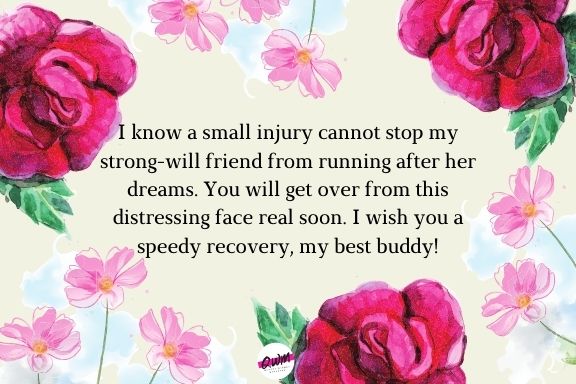 Inspirational Get Well Soon Messages for Friend 