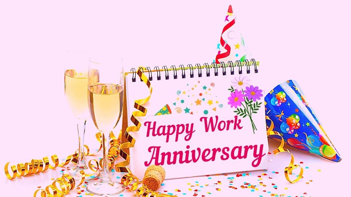 100+ Happy Work Anniversary Wishes, Quotes |Congratulations on Work Anniversary