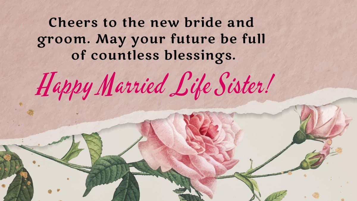 60+ Emotional Wedding Wishes for Sister, Quotes and Greetings