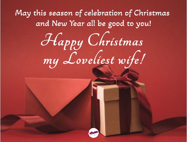 Christmas and New Year Wishes for Wife