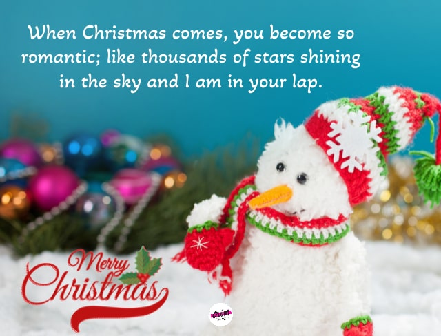 Romantic Christmas Messages For Husband