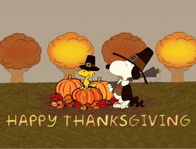 Snoopy Thanksgiving Images 2021
