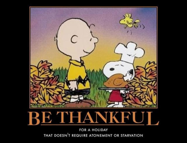 Snoopy Thanksgiving Images for facebook
