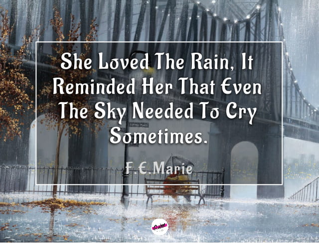 romantic rain love quotes