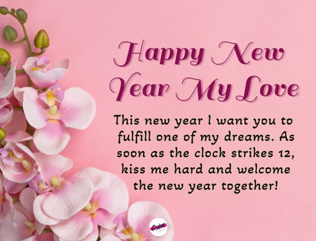 Happy New Year 2023 Wishes for Boyfriend
