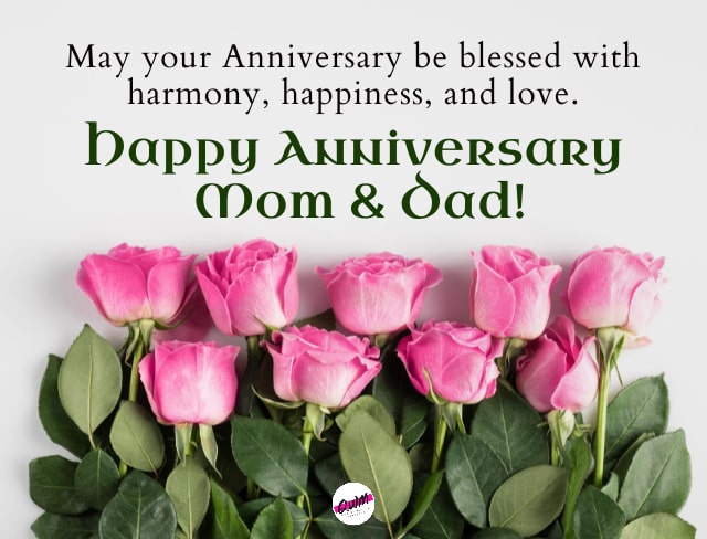 Happy Anniversary Messages for Mom and Dad