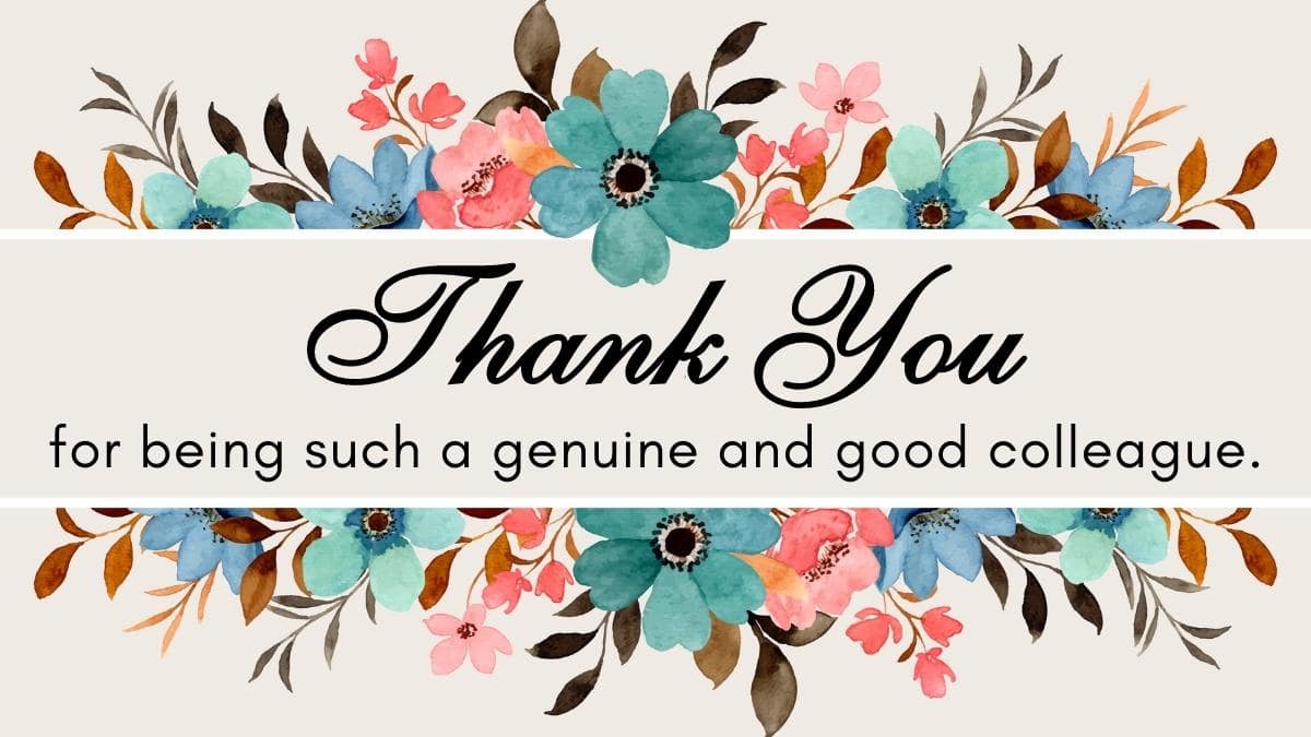 80+ Best Thank You Messages for Colleagues at Work