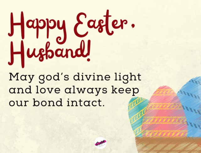 Easter Love Messages for Husband 