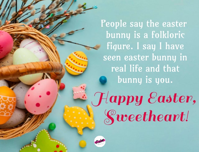 Happy Easter Messages for Girlfriend