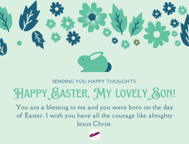 Happy Easter Wishes for Son