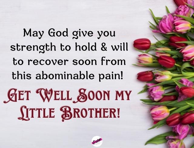 Get Well Wishes for Little Brother