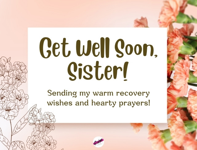 Get Well Wishes for Sister after Surgery