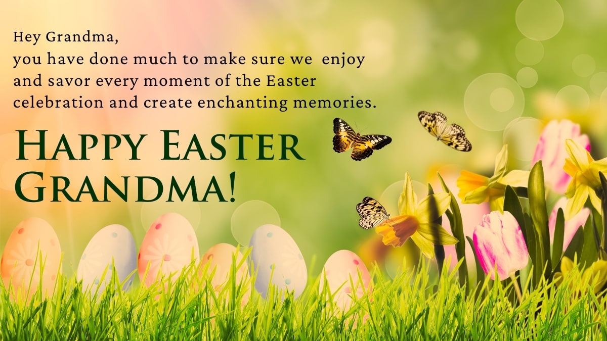 Happy Easter Grandma Wishes & Quotes