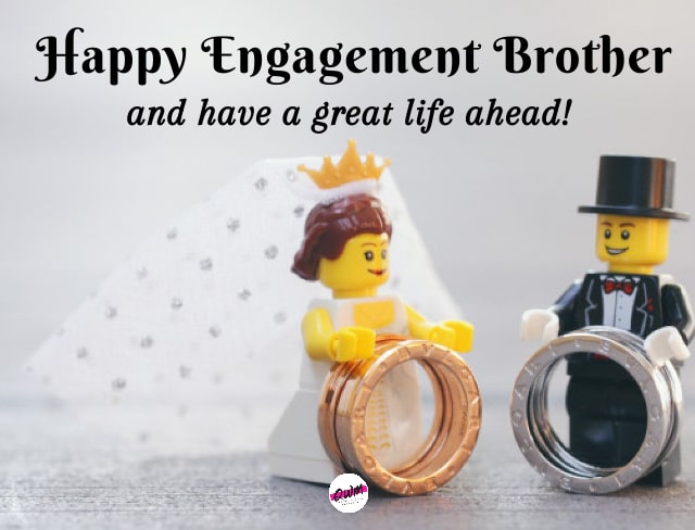 Funny Engagement Wishes for Brother 