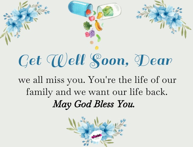 get well soon wishes for loved ones