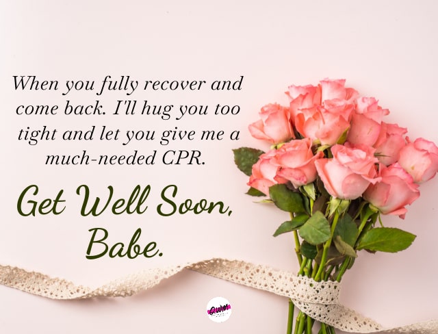 Get Well Soon Messages for Girlfriend 