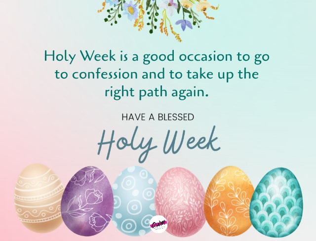holy week 2023 blessing 