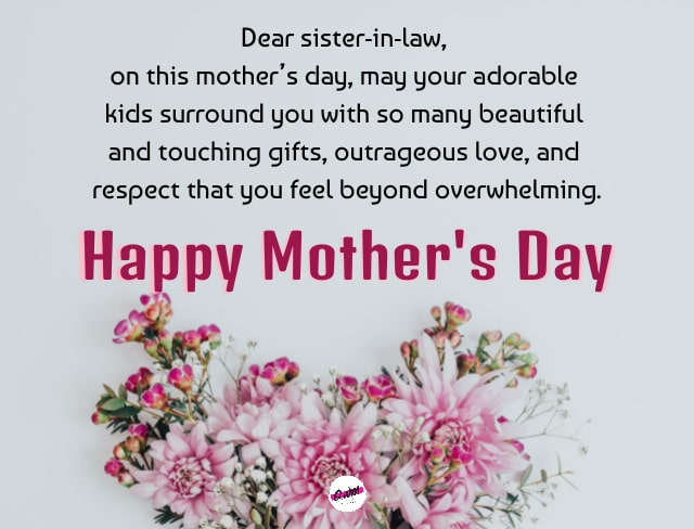 Happy Mother Day Sister in Law Quotes
