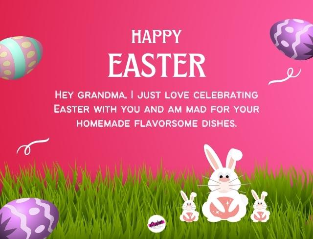 Happy Easter Grandma Wishes 