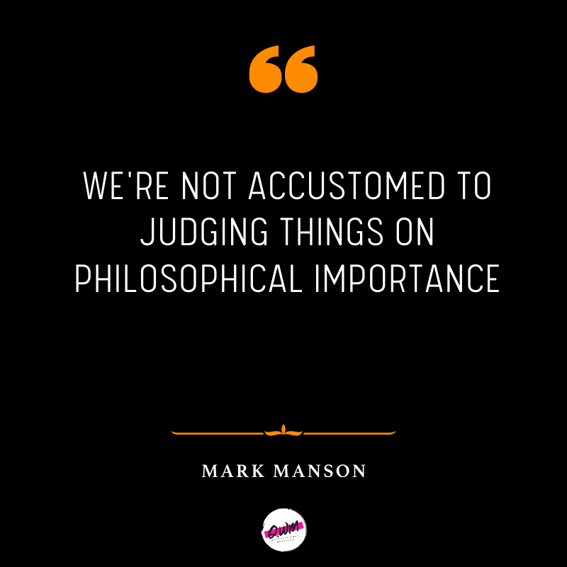 inspirational Mark Manson quotes