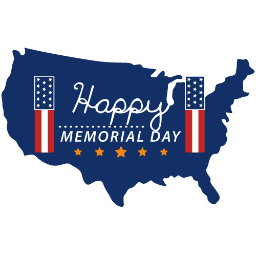 memorial day country cliparts 