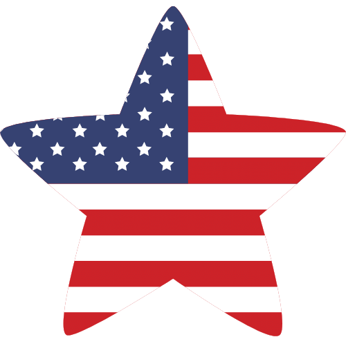 memorial day star cliparts 