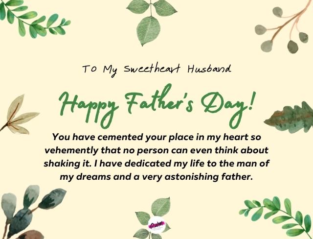 Happy Fathers Day To My Husband Quotes