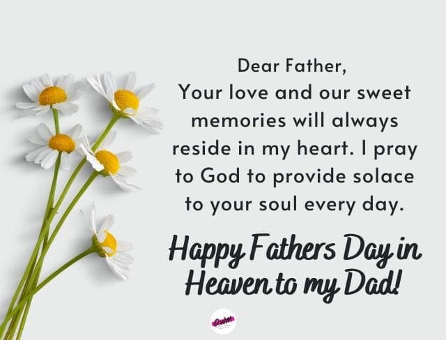 Happy Fathers Day In Heaven Dad